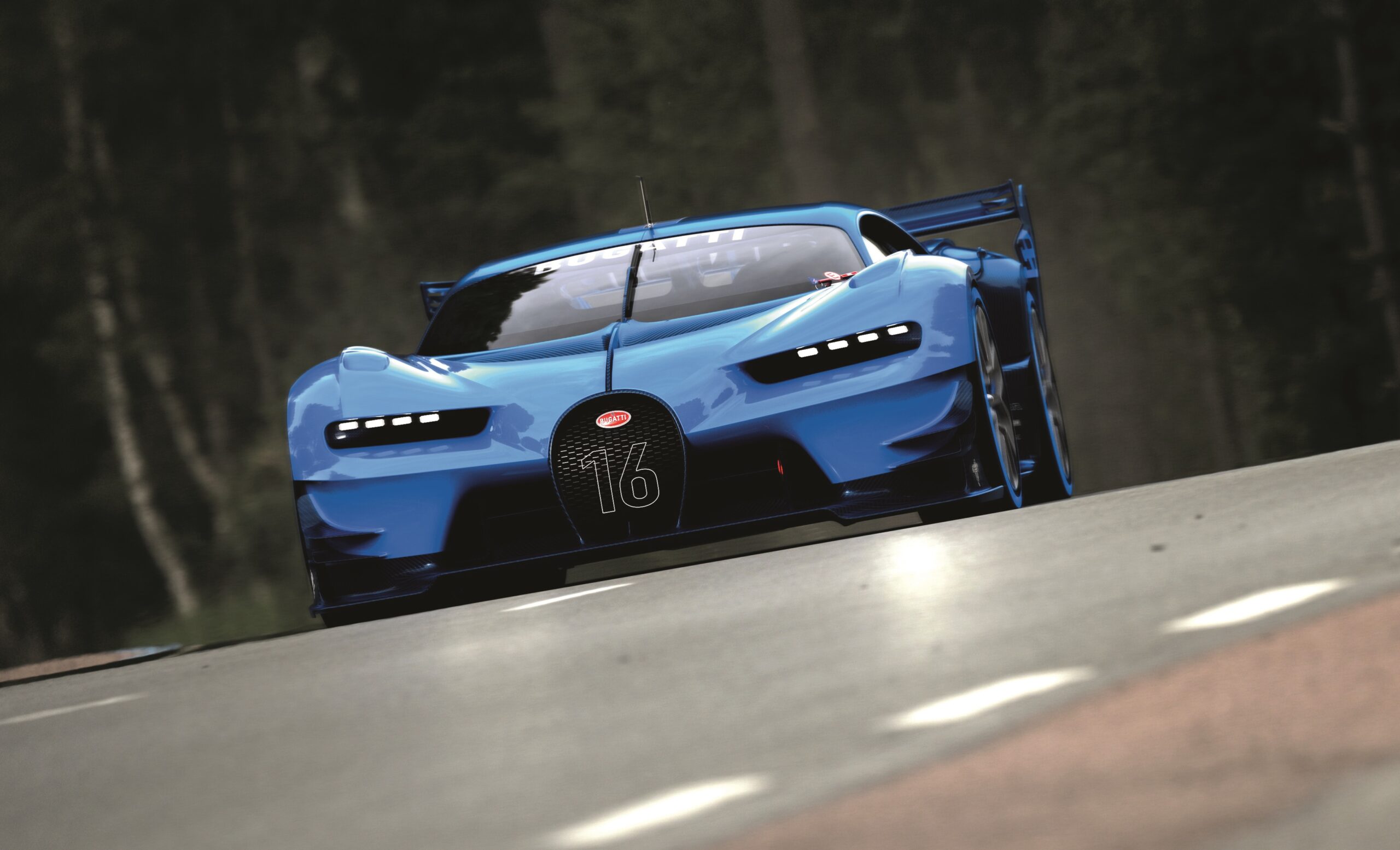 Bugati Vision Driving
