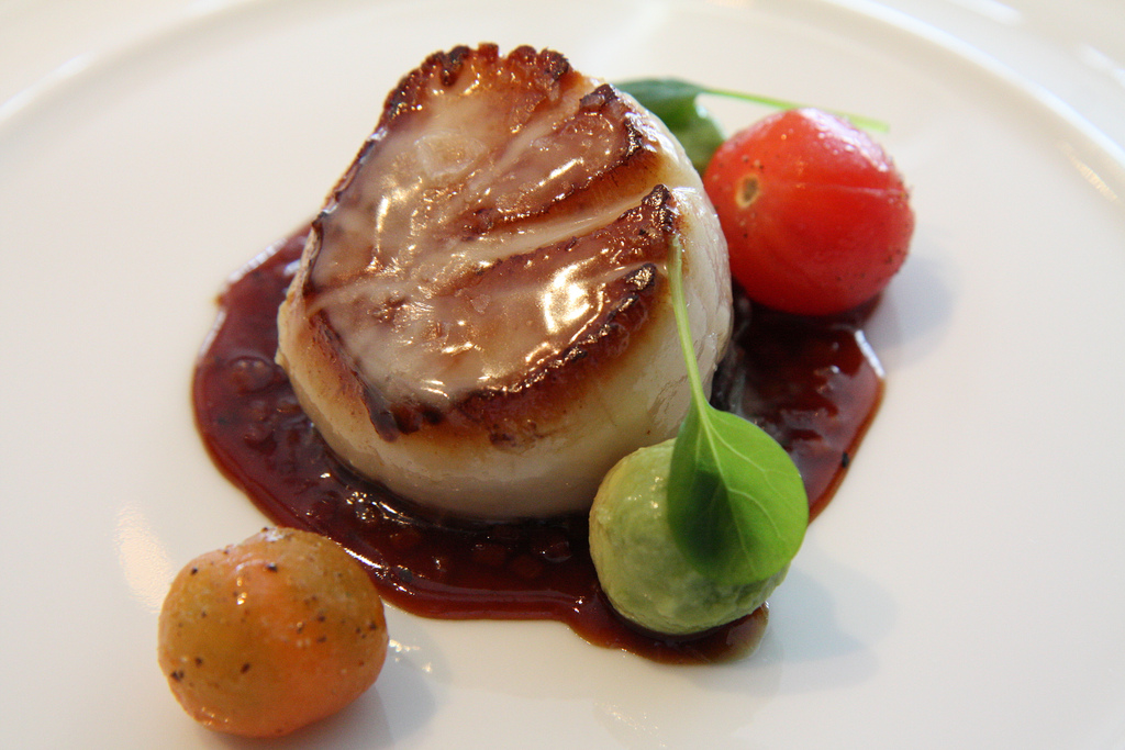 scallop entree