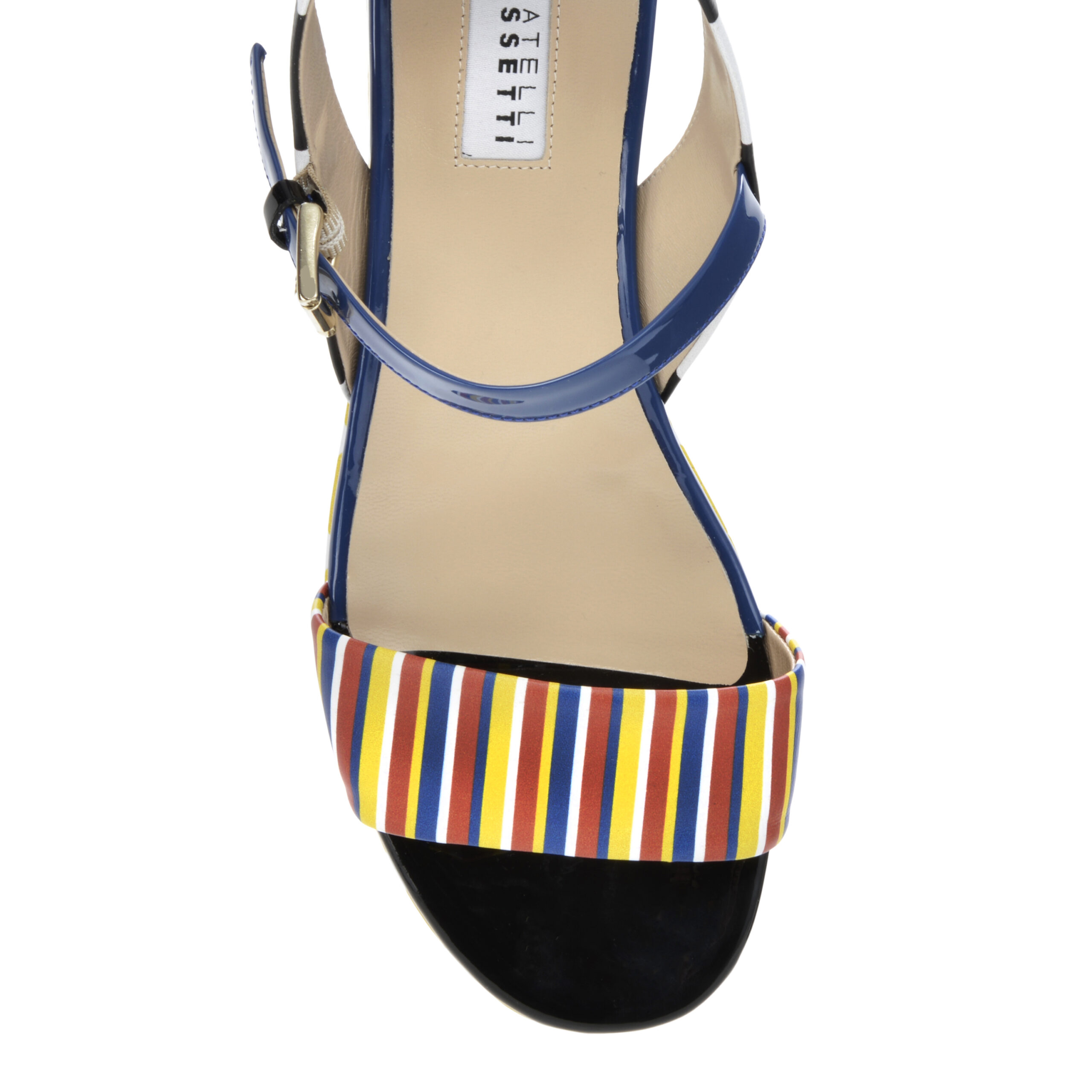 fratelli rossetti mumble mumble stripes on dsign sandal shoe
