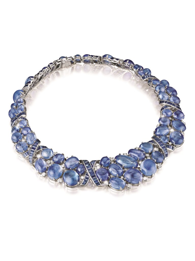 Verdura sapphire necklace