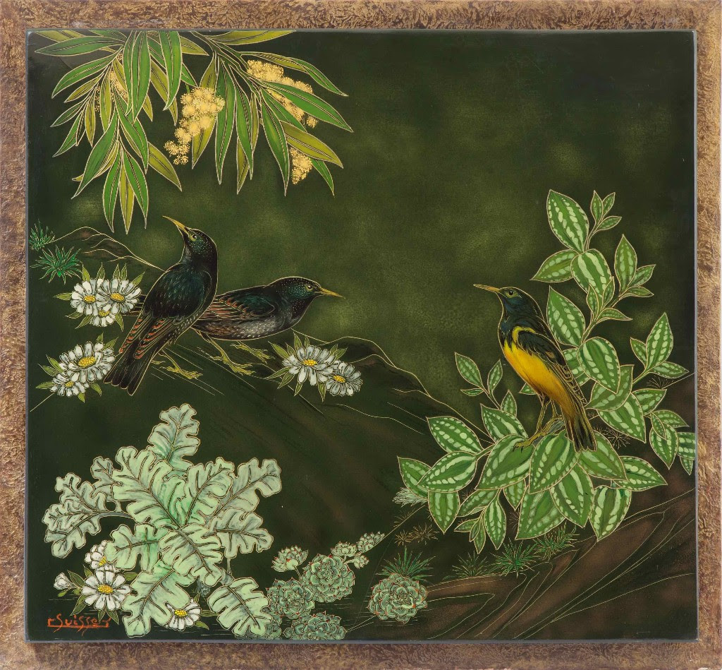 gaston suisse galerie dumont african blackbirdsil