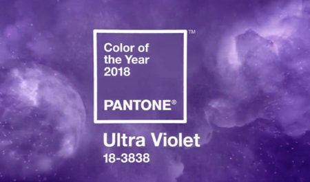 ULTRA VIOLET PANTONE COLOR OF THE YEAR 2018
