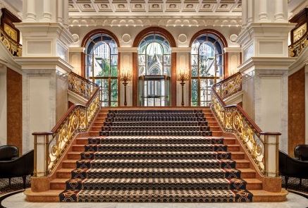 New York Palace Hotel Stairway