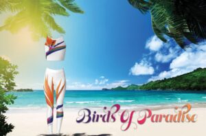 BIRD OF PARADISE - WHITE SET
