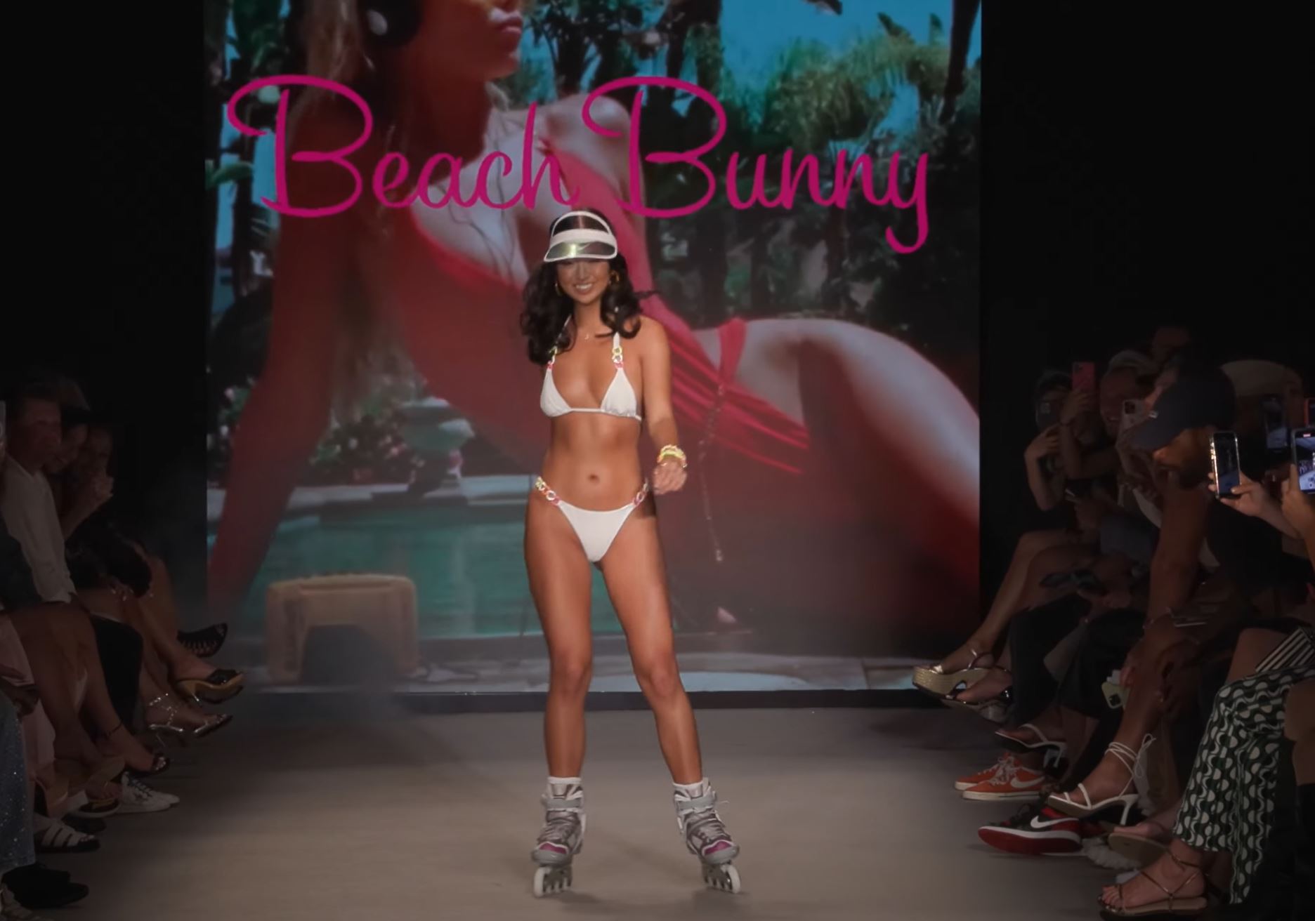 2024 Sexy Beach Bunny Swimwear Rose Gold Hard Summer Bikini